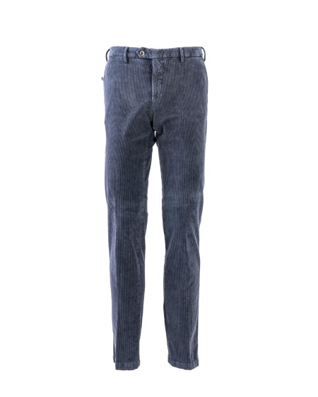 Shop GERMANO  Pantalone: Germano pantalone in velluto a coste.
Tasca america.
Chiusura con bottone e zip.
Tasche posteriori a filo con bottone.
Composizione: 98% Cotone 2% Elastan.
Fabbricato in Italia.. 24S 79S9-0601